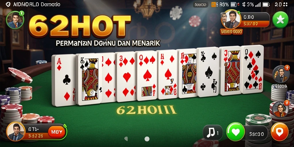 Tampilan gameplay <strong>62HOT</strong> yang seru dan interaktif.