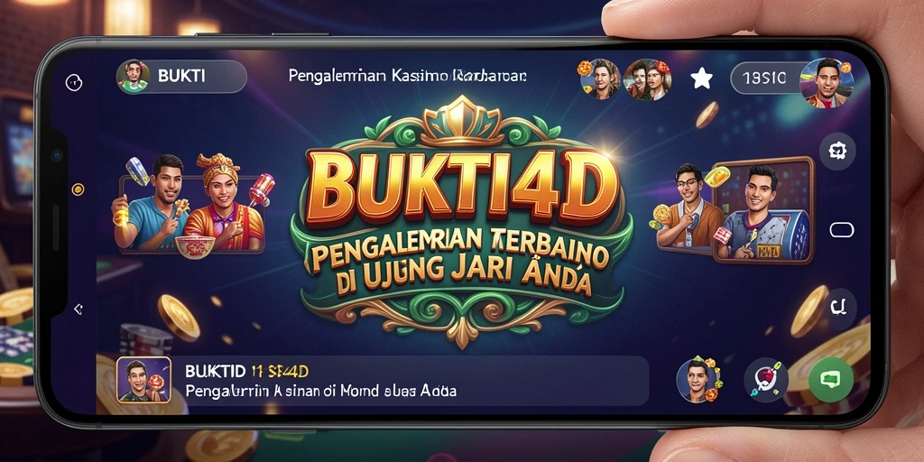 Tampilan gameplay menarik dari BUKTI4D menampilkan suasana Kasino yang nyata.