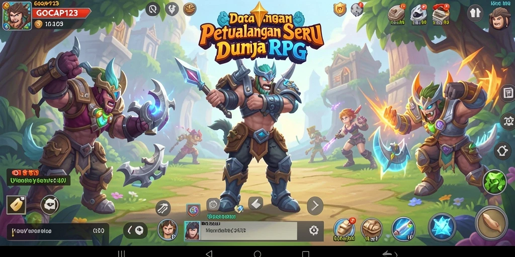 Tampilan gameplay GOCAP123 yang memukau dan mengasyikkan.