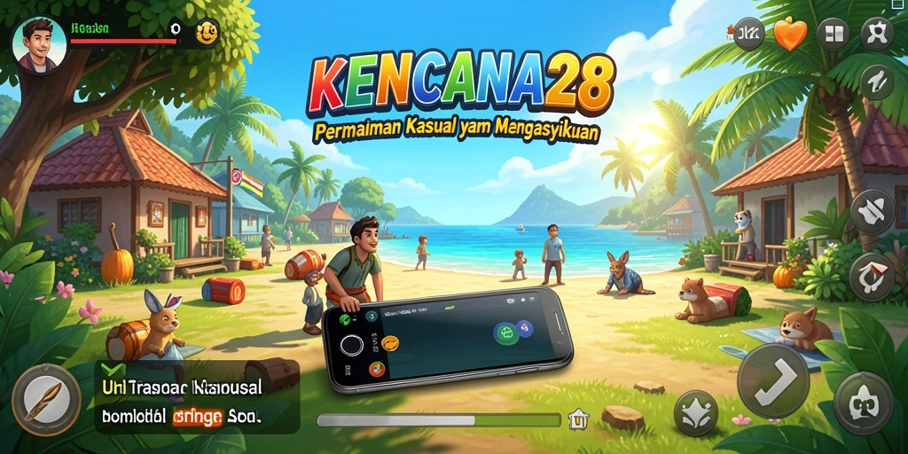 Tampilan gameplay menarik dari KENCANA28 saat dimainkan.