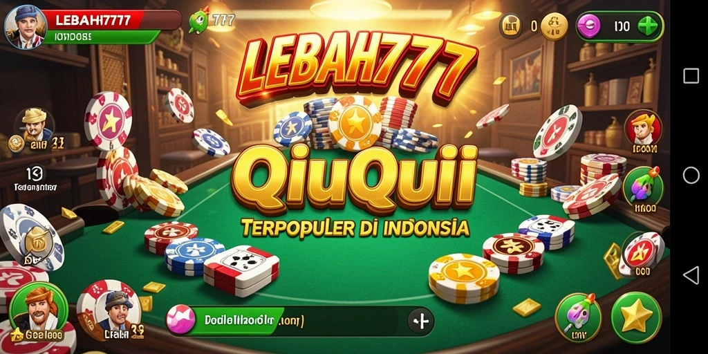 Screenshot LEBAH777 menampilkan serunya bermain QiuQiu.