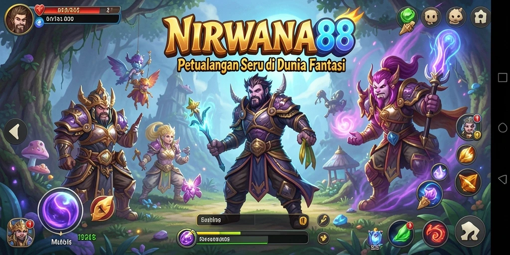 Gameplay NIRWANA88 yang mengasyikkan dan menantang di dunia fantasi.