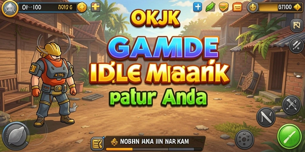Screenshot OKJK menampilkan aksi gameplay Idle yang seru dan menarik.