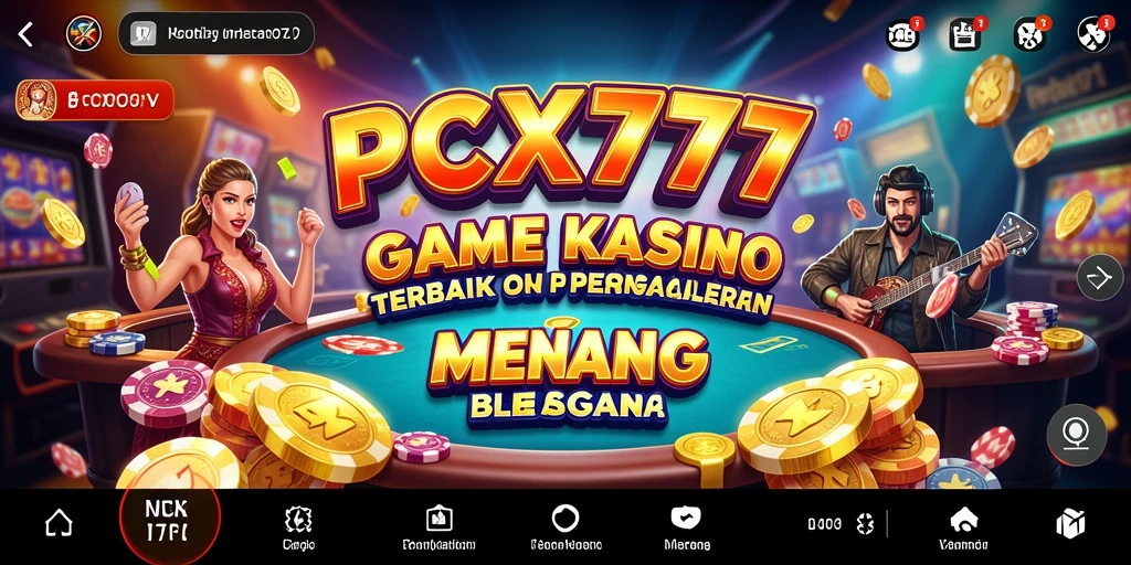 Tampilan menarik dari gameplay yang mendebarkan di PCX777.