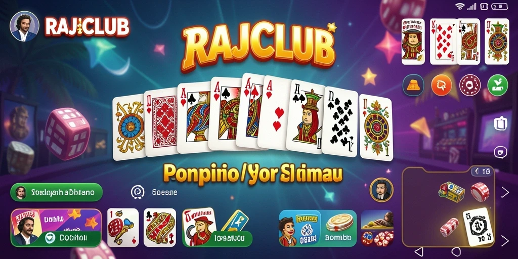 Tampilan gameplay menawan dan interaktif di RAJACLUB.