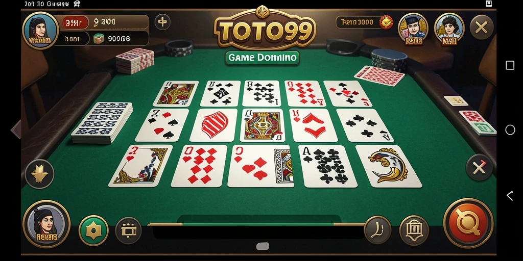 Screenshot gameplay TOTO99 yang menunjukkan keseruan permainan domino.